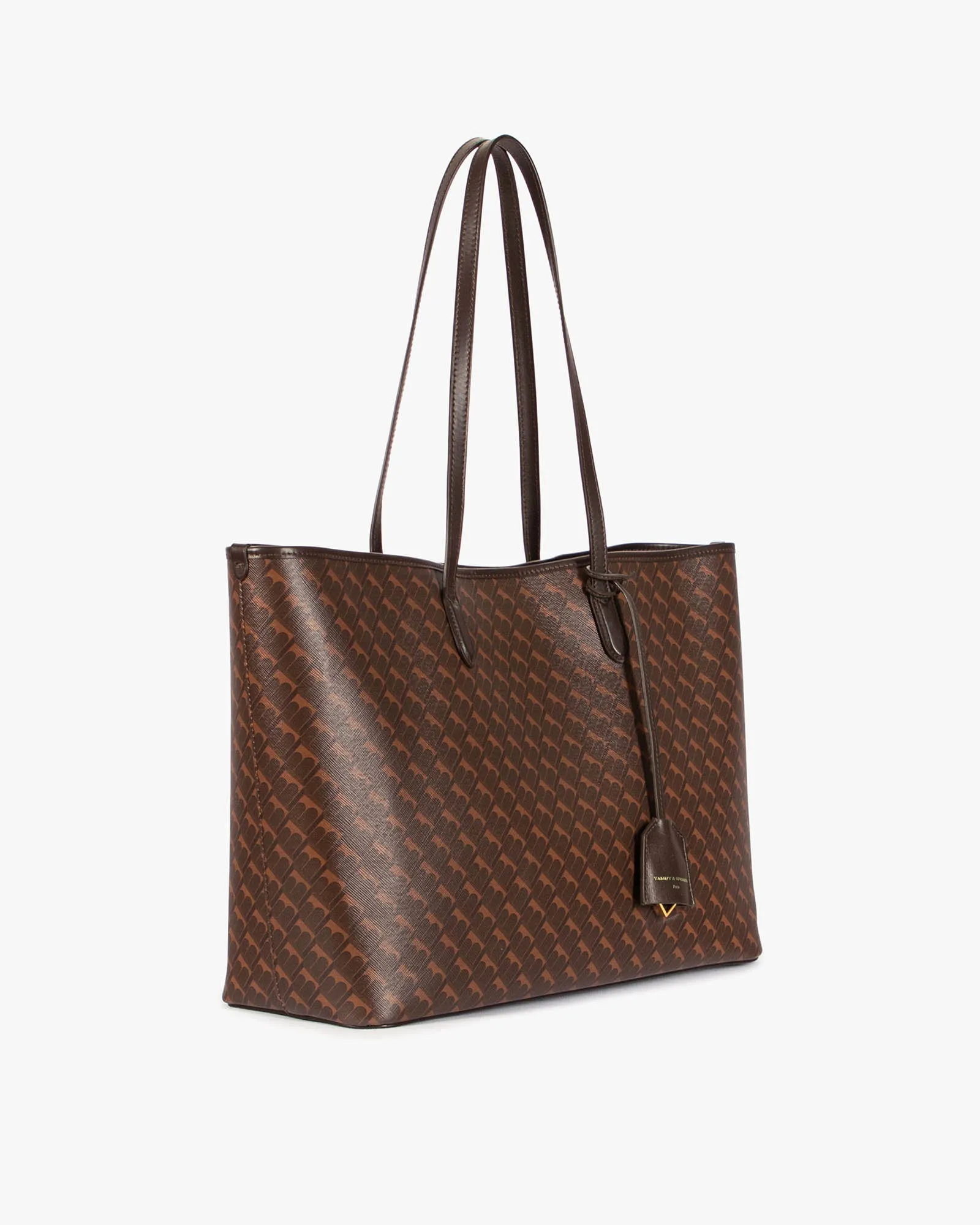 TOTE SHOPPER - Brown chocolate
