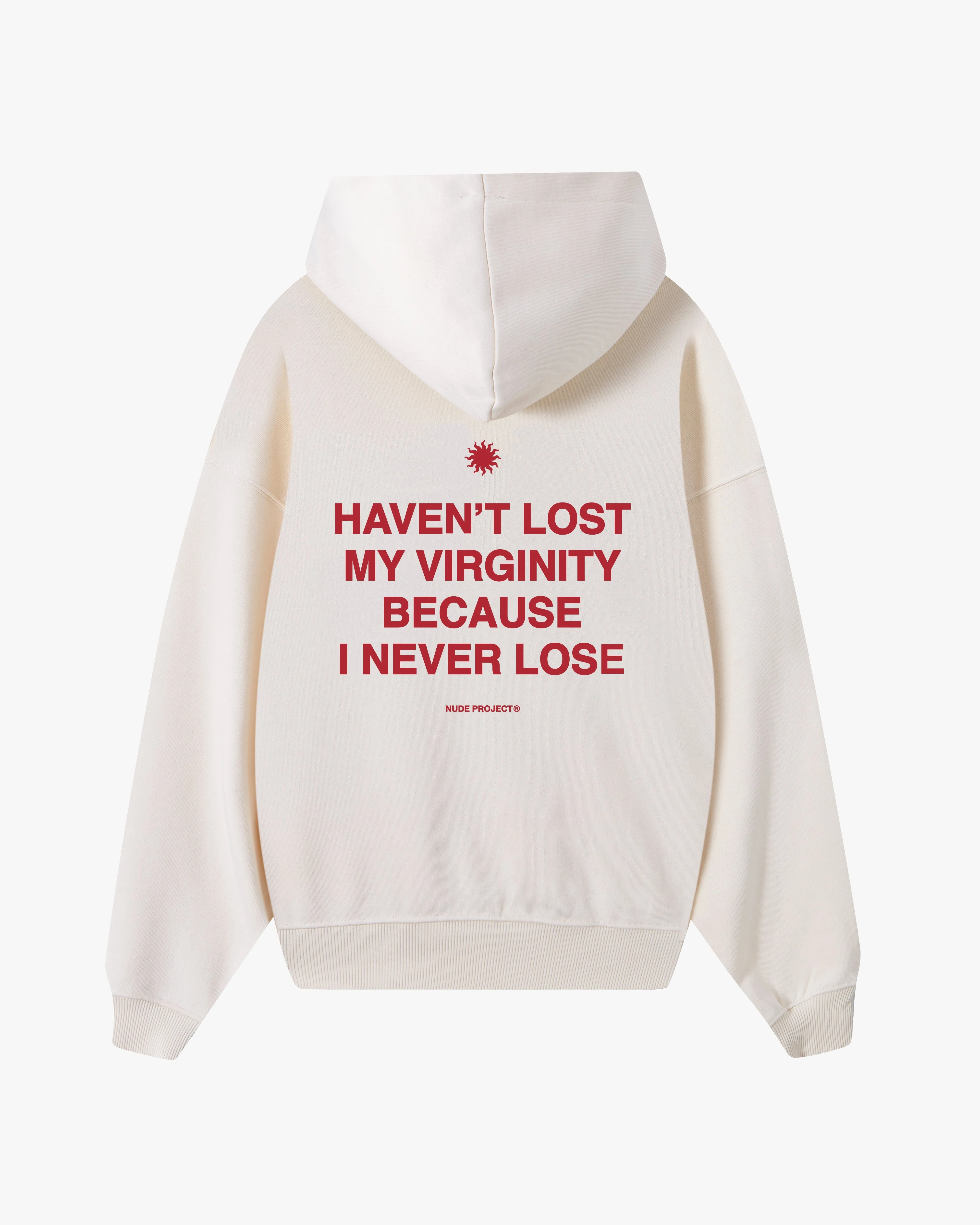Virginity Hoodie Marshmallow Red