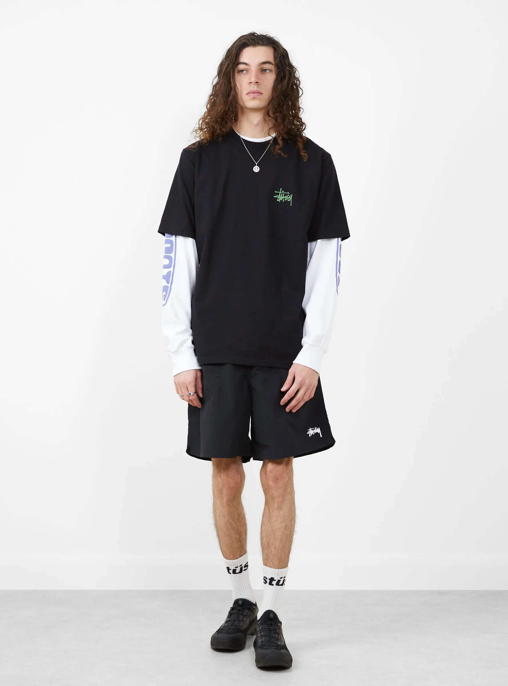 Water Short Stock Black
