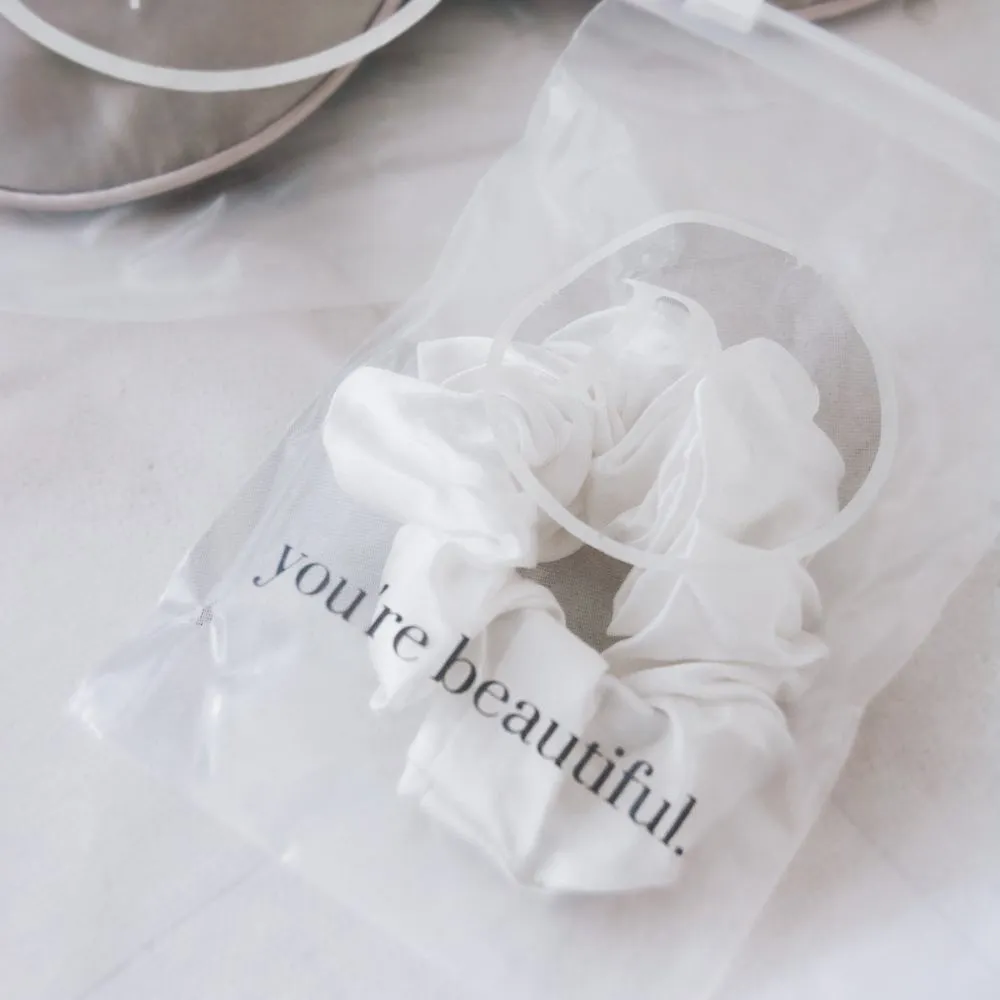 You're Beautiful Mulberry Silk Hair Scrunchie